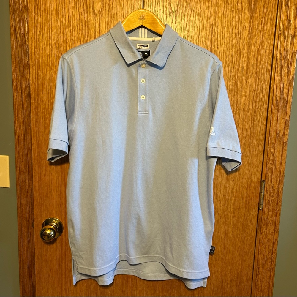 Adidas Men’s Medium Polo Shirt Climalite Golf Casual